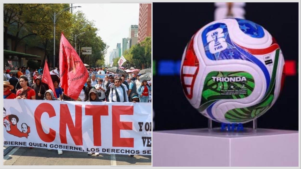 CNTE eleva la apuesta: Amenaza con boicotear el Mundial 2026 si Sheinbaum no atiende demandas laborales