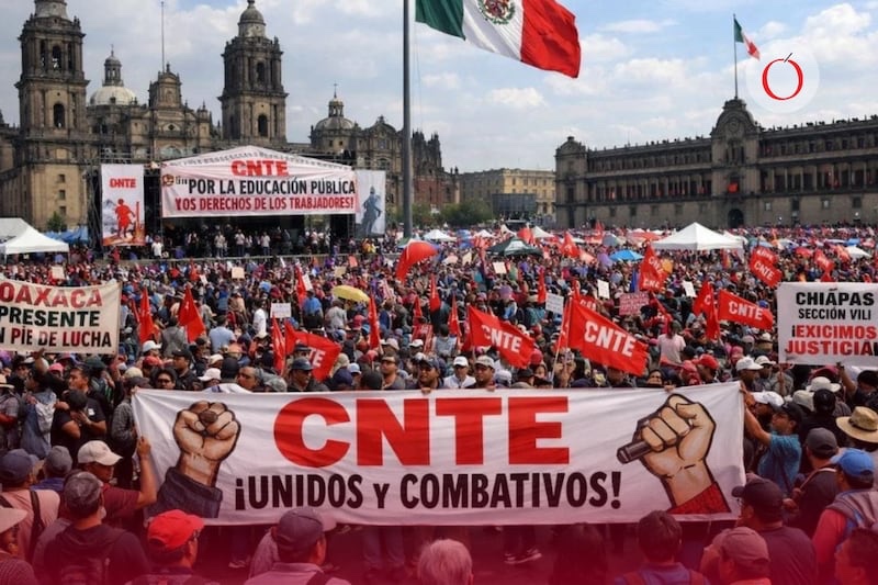 Lunes sin clases en escuelas públicas de varios estados por paro nacional de la CNTE